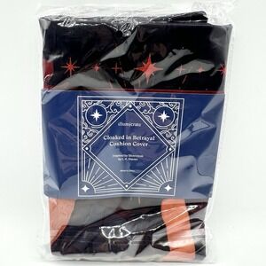 NEW Illumicrate Cloaked In Betrayal Cushion Pillow Cover Silvercloak Fantasy